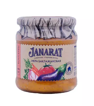 Икра баклажановая Janarat 470г