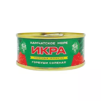 Икра лососевая зернистая Дальневосточная компания 95г ж/б
