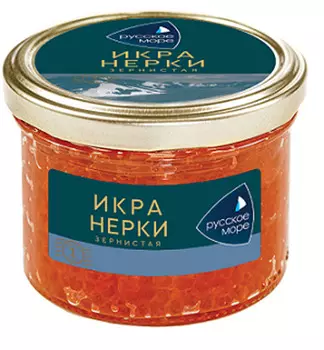 Икра лососевая зернистая Нерка РМ 210г ст/б