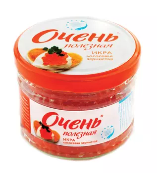 Икра лососевая зернистая Очень Путина 430г ст/б
