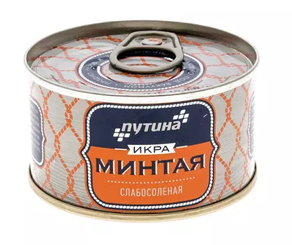 Икра минтая с/с Путина 130г ж/б