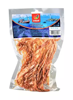 Кальмар ОКЕЙ Гигантский паутинка Светлая cуш/вял 200г