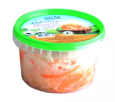 Капуста квашеная кислая д/щей 500г