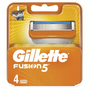 Кассеты д/станка мужские Gillette Fusion5 4шт