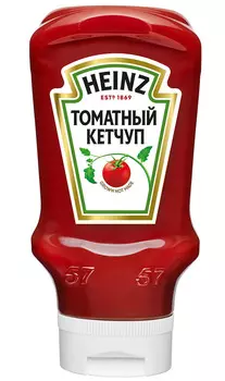 Кетчуп Heinz томатный 0,57л п/э topdown