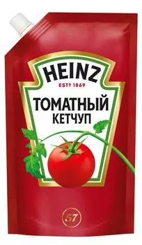 Кетчуп Heinz томатный 350г д/п