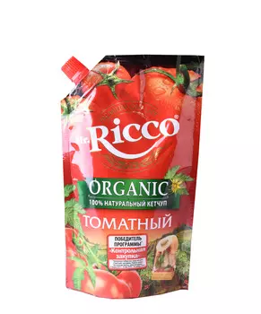 Кетчуп Mr.Ricco Томатный Pomodoro Speciale 350гр дой-пак