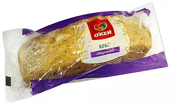 Кекс творожный ОКЕЙ 400г