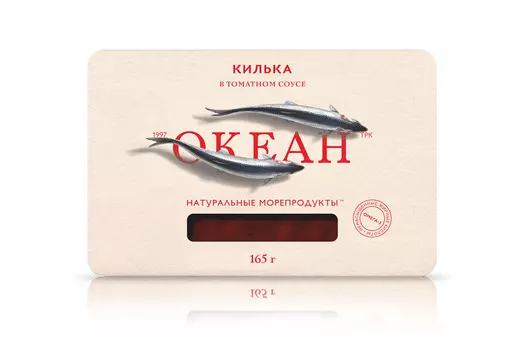 Килька балтийская в томатном соусе 165г