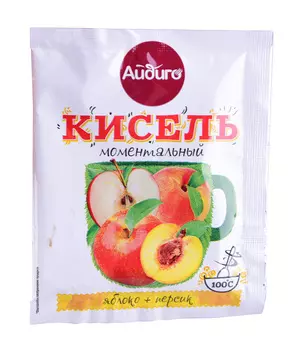 Кисель Айдиго моментальный яблоко/персик 30г