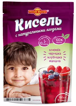 Кисель моментального приготовления Русский Продукт Лесные ягоды 150г