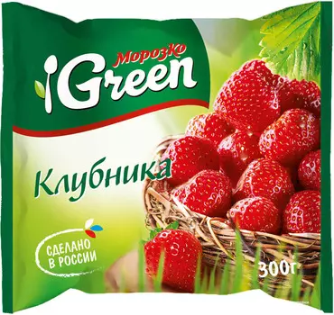 Клубника Морозко Green 300г