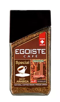 Кофе Egoiste Special молотый в раств 50г ст/б