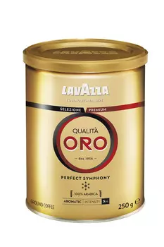 Кофе молотый Lavazza Oro 250г ж/б