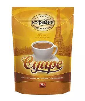 Кофе раств субл Московская кофейня на паяхъ Суаре 75г пак