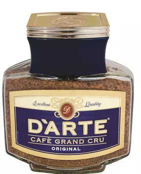 Кофе растворимый D'Arte Original 100г ст/б