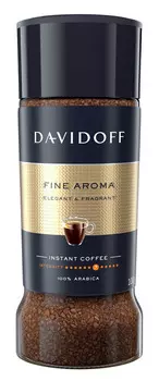 Кофе растворимый Davidoff Fine Aroma 100г ст/б