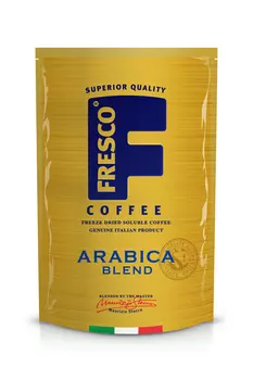 Кофе растворимый Fresco Arabica Blend сублимированный 75г пак