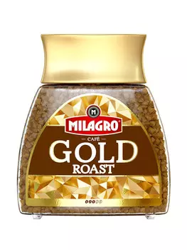 Кофе растворимый Milagro Gold Roast 95г ст/б