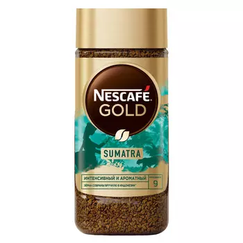 Кофе растворимый Nescafe Gold Origins Sumatra 85г ст/б