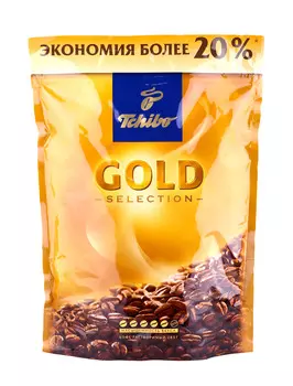 Кофе растворимый Tchibo Gold selection 285г пак