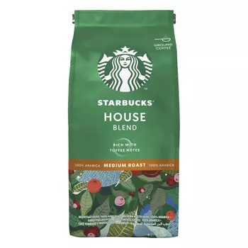 Кофе молотый Starbucks House Blend 200г