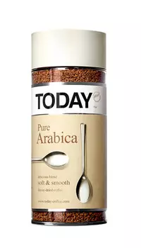 Кофе растворимый Today Pure arabica 95г ст/б