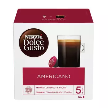 Кофе в капсулах Nescafe Dolce Gusto Americano 16шт