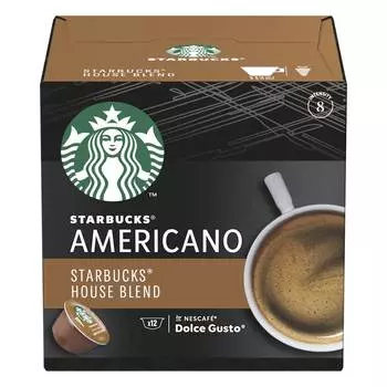 Кофе в капсулах Starbucks Dolce Gusto Americano 12шт
