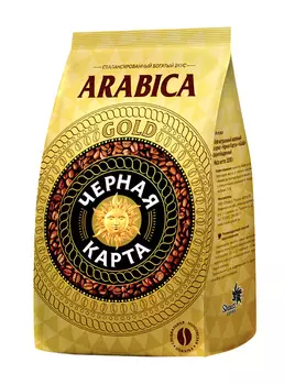 Kофе в зернах Черная Карта Gold 1000г пак