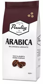 Кофе зерновой Paulig Arabica 250г