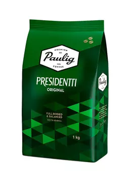 Кофе зерновой Paulig Presidentti Original 1кг