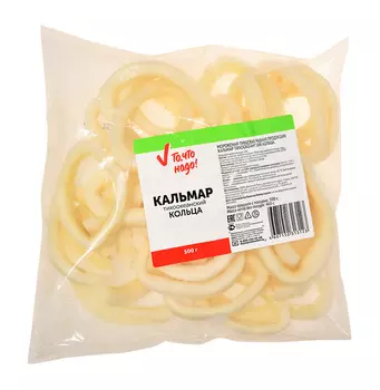 Кольца кальмара ТЧН! 500г