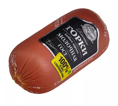 Колбаса Молочная б/о ГОСТ 450г в/у Ближние горки