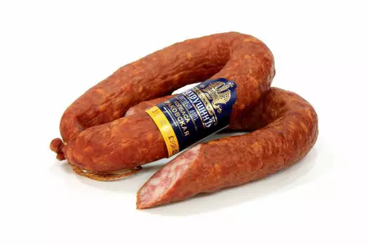 Колбаса п/к Бахрушин Краковская 450г в/у