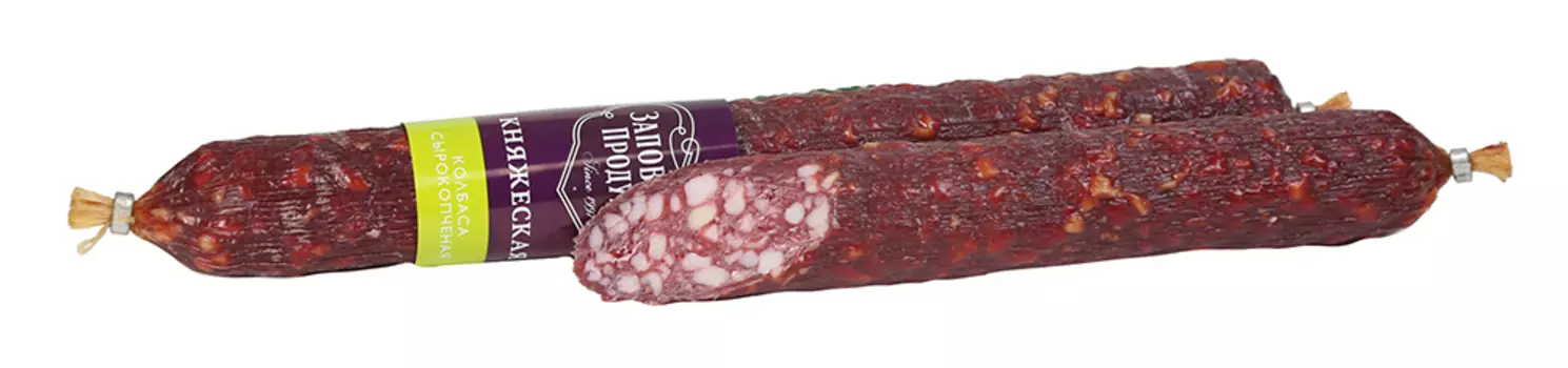 Колбаса с/к Княжеская в/у 250г Заповедные продукты