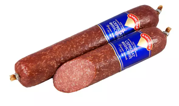 Колбаса в/к Клинский МК Сервелат Финский кг