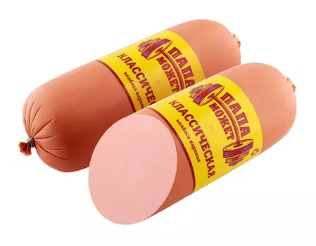 Колбаса вар Классическая Папа может п/о, кг