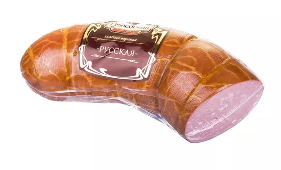 Колбаса вар Рублёвский Русская в синюге кг