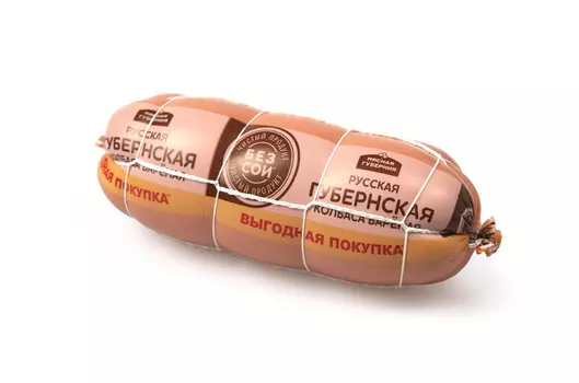 Колбаса вар Русская Губернская в сетке кг