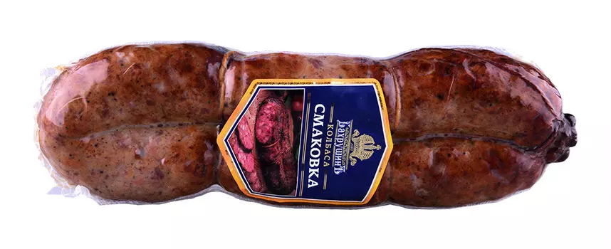 Колбаса жареная Бахрушин Смаковка печеночная 430г