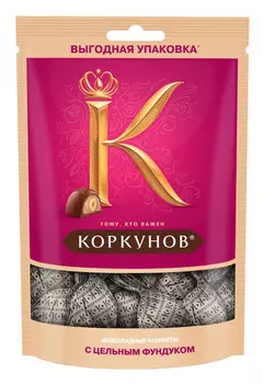 Конфеты А.Коркунов молочный шоколад 118г