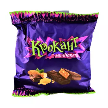 Конфеты Крокант с миндалем пакет 180г