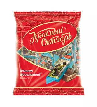 Конфеты Мишка косолапый 200г Красный Октябрь