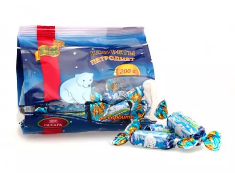 Конфеты на сорбите Петродиет 200г