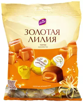 Конфеты Konti Золотая лилия Классическая 200г