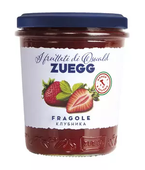 Конфитюр Zuegg клубника экстра 320г