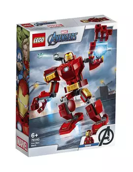 Конструктор Lego super heroes железный человек трасформер арт76140