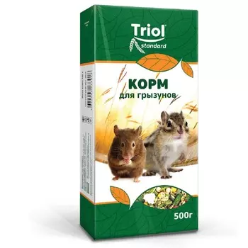 Корм д/грызунов Triol 500г