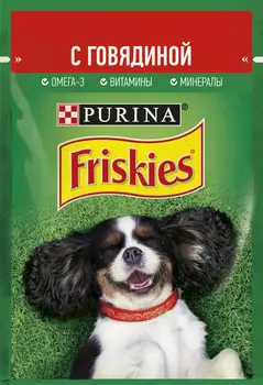 Корм д/собак Friskies Говядина 85г